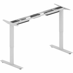 BASE - CLASSROOM SELECT - SIT-TO-STAND TWO-TIER BASE - 26-2/3 TO 45 IN ADJUSTABLE HEIGHT - SILVER COLOR