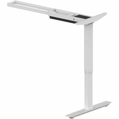 BASE - CLASSROOM SELECT - SIT-STAND 3RD-LEG BASE - 51-2/3 W X 26-1/4 D X 26-1/2 TO 45 IN ADJUSTABLE HEIGHT - SILVER COLOR