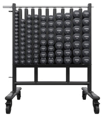 PREMIUM DUMBELL RACK W/ 44 PRS NEOPRENE