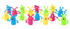 MONSTER FINGER PUPPETS - SET OF 16