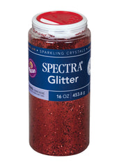 GLITTER SPECTRA RED 16 OZ