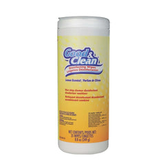 WIPES - GOOD AND CLEAN DISINFECTING WIPES - 35 WIPES IN A TUB - LEMON SCENT - EACH