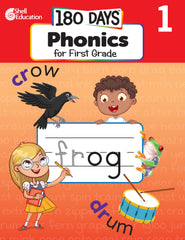 WORKBOOK 180 DAYS PHONICS FOR GRADE 1