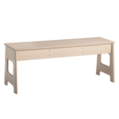 BENCH OUTDOOR OAK POLY 42 X 12 X 16H