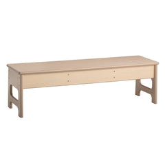 BENCH OUTDOOR OAK POLY 42 X 12 X 12H
