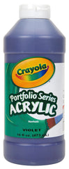 PAINT ACRYLIC CRAYOLA PORTFOLIO VIOLET PINT
