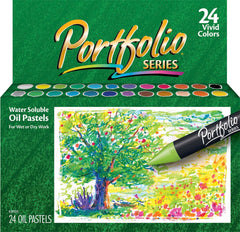 OIL PASTEL CRAYOLA PORTFOLIO ASST COLORS SET OF 24