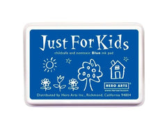 INK PAD JUST FOR KIDS BLUE