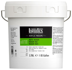 MEDIUM LIQUITEX MATTE GALLON WIDEMOUTH PLASTIC JAR