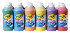 PAINT TEMPERA WASH CRAYOLA ASST PINT SET OF 12