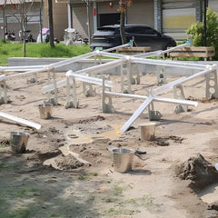 220-piece sand and water combination- anticorrosive wooden water truck