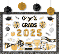 BULLETIN BOARDS - TEACHER CREATED RESOURCES - GRADUATION CREATE AND DECORATE QUICK KIT