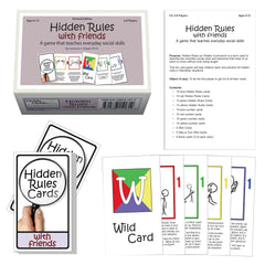 CARD GAME - PREVENTION PRODUCTS AND SERVICES - HIDDEN RULES WITH FRIENDS