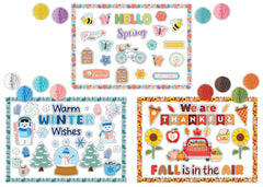 BULLETIN BOARDS - TEACHER CREATED RESOURCES - SEASONS CREATE AND DECORATE QUICK KITS