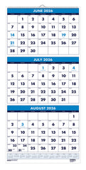 CALENDAR WALL ACADEMIC 14 MONTH 8X17 IN VERTICAL JUNE26-JULY27