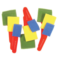 Assorted Foam Brushes Pk9