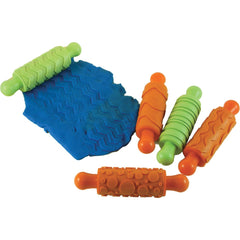 Rubber Rolling Pin Pattern Pk5