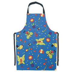 Apron Childs Adj. 55Cm Pk 5 Blue