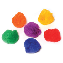 Fluffy Fabric Balls - Set 12 Cols