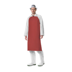 Apron Heavyweight Red Rubber 42X36