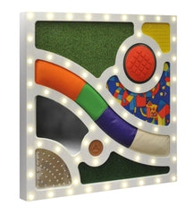 ABSTRACT TACTILE FIBER OPTIC PANEL