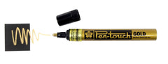 PEN MARKERS SAKURA PENTOUCH MEDIUM GOLD EACH