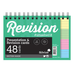 Revision Cards 48 X Colours Pk10