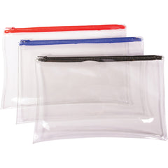 Pencil Case Clear 220X335Mm Pk12