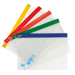 Zip Wallet 255x180mm (A5) Assorted - Pack of 25