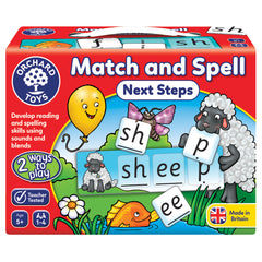 Match And Spell Board Game