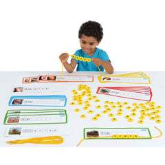 French Lacing Beads 112 Letters