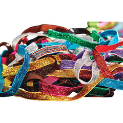 Sparkle Ribbon 2M Assorted Pack 10