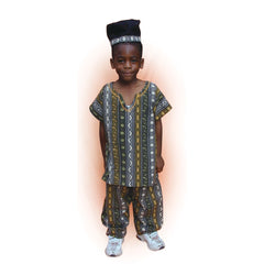 Boys West African Buba 4-6 Dress-Up