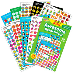 STICKERS INCENTIVE 13/32 AWESOME ASSORTMENT PACK OF 5100