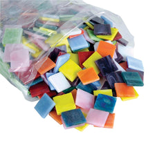 TILES MOSAIC GLASS OPALESCENT 4 LB ASSORTMENT