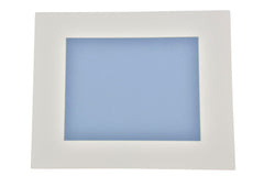 MATS PREMIUM PRECUT WHITE 8X10 PACK OF 10