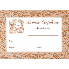 Certificates Pk20 Bronze