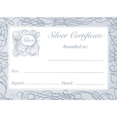 Certificates Pk20 Silver