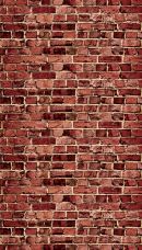 PAC PHOTO BACKDROP AGED RED BRICK 1218MMX0.3M 1PC -Min Qty 4