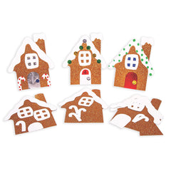 Gingerbread House Cards Pk30