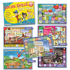 6 Social Skills Board Games