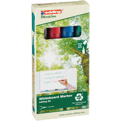 Edding Eco Drywipe Marker Asstd Pk4
