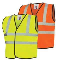 Childs Orange Hi-Vis M 7-8Yrs