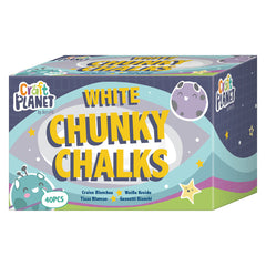 Chunky Chalk White Pk40
