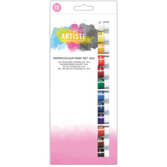 Artiste Wcolr Paint Asstd 12Ml Pk12