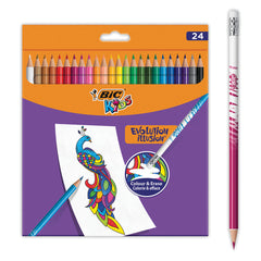 Bic Kids Illusion Color Pencil Pk24