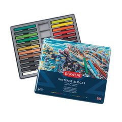 Derwent Inktense Blocks Asstd Pk24