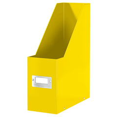 Click N Store Magazine File Yellow