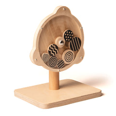 Black And White Spinning Wheel