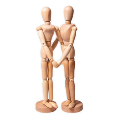 Mannequin Female Wooden 300Mm